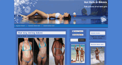 Desktop Screenshot of hot-girls-in-bikinis.com