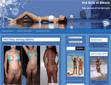 Tablet Screenshot of hot-girls-in-bikinis.com